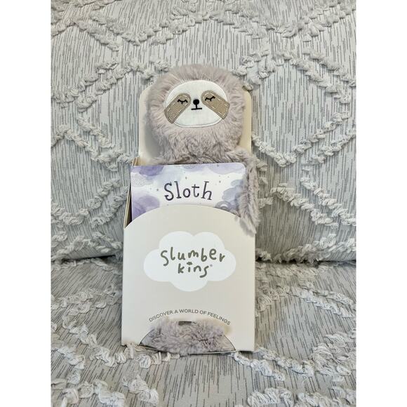 Slumberkins Sloth with 2 Books and Affirmation Cards Routines - Picture 1 of 7